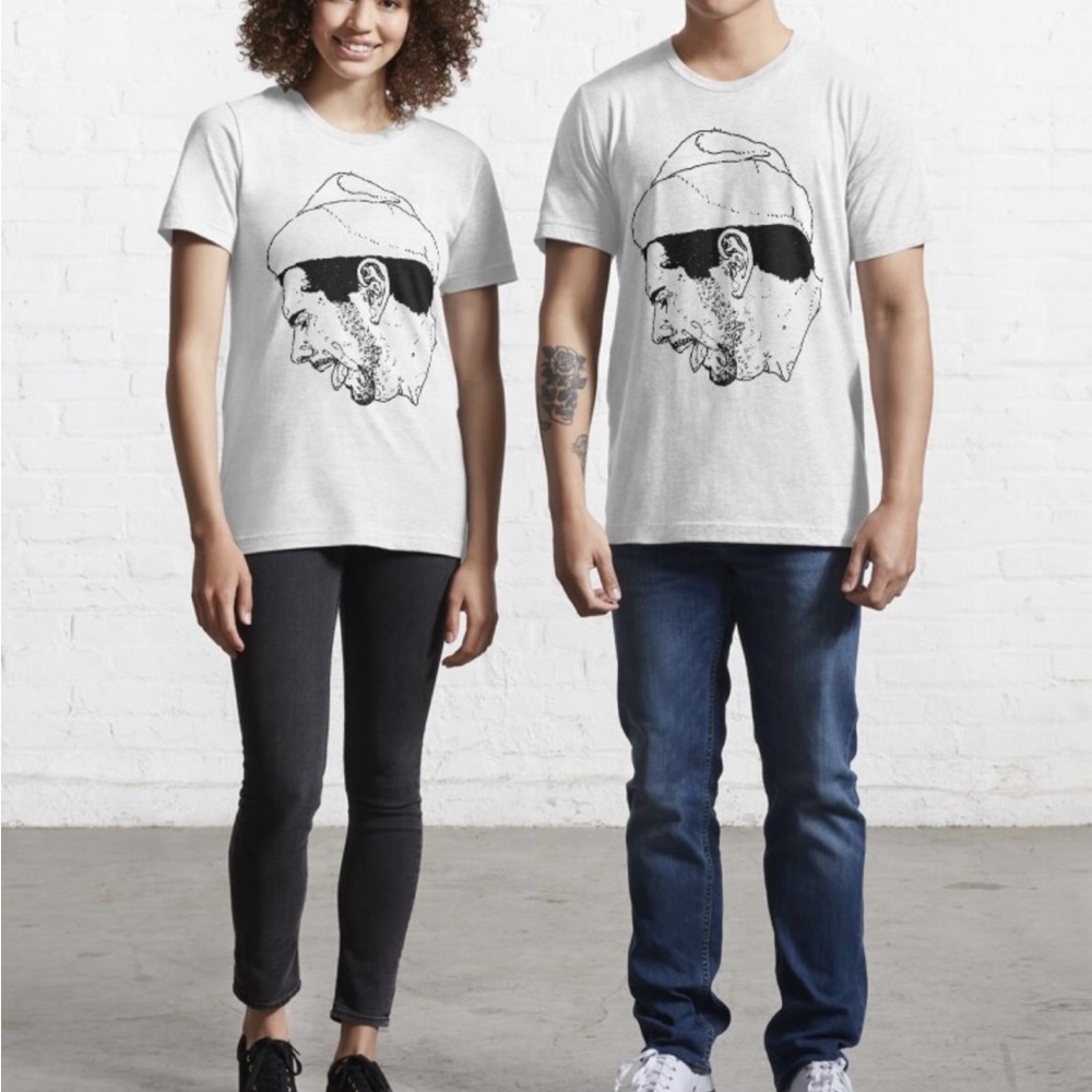 h3h3productions ethan klein coughing funny unisex merch 100% cotton tee